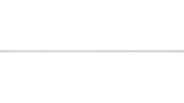 Griffleiste Denkendorf Aluminium chrom glänzend - 760 mm lang  vor weißem Hintergrund
