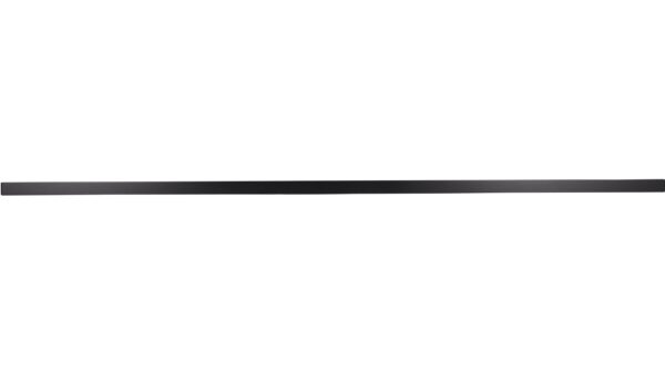Griffleiste Denkendorf Aluminium schwarz matt pulverbeschichtet - 500 mm lang  vor weißem Hintergrund
