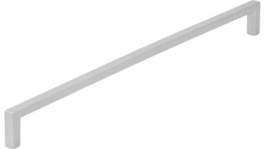 Griff Bruckmühl Druckguss alufarbig pulverbeschichtet - 328 mm lang vor weißem Hintergrund