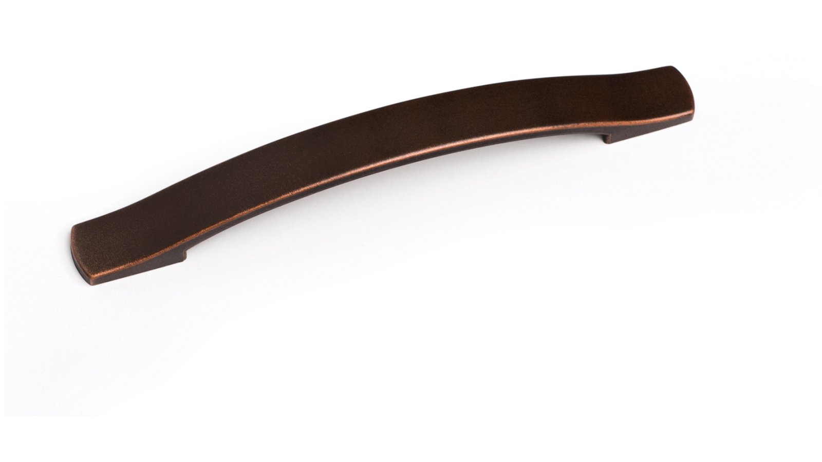 Griff Murnau Kunststoff - grau-kupfer - 184 mm lang  vor weißem Hintergrund