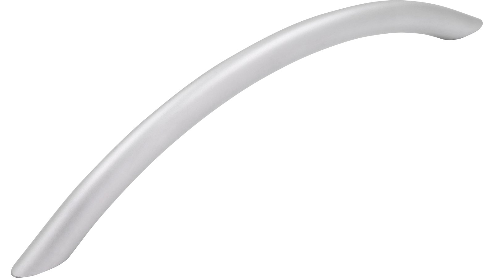 Moebelgriff-St-Ingbert-chrom-Stahl-laenge-189-691824 Griff St-Ingbert Stahl chrom matt - 189 mm lang vor weißem Hintergrund