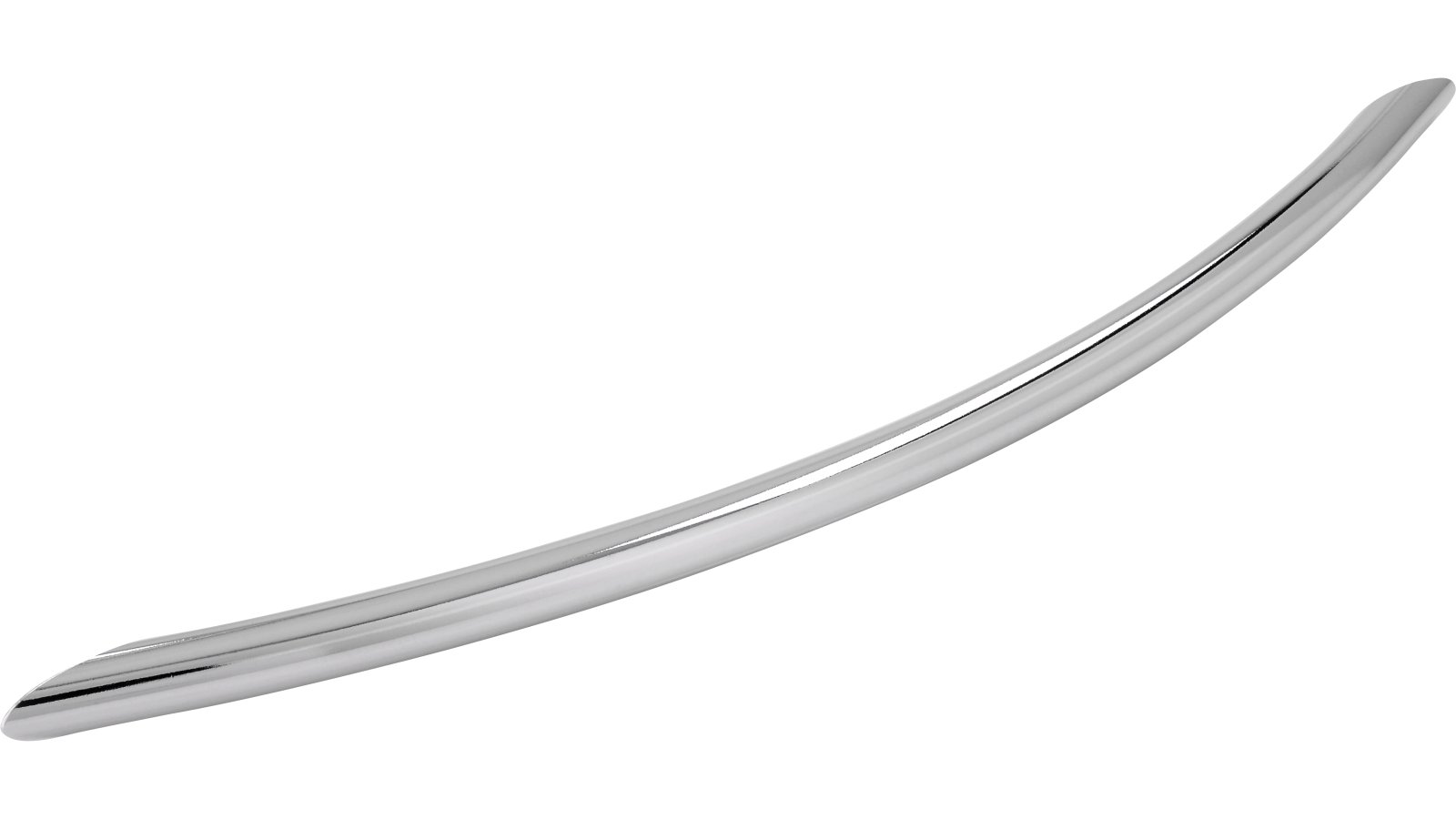 Griff St-Ingbert Stahl chrom glänzend - 268 mm lang  vor weißem Hintergrund