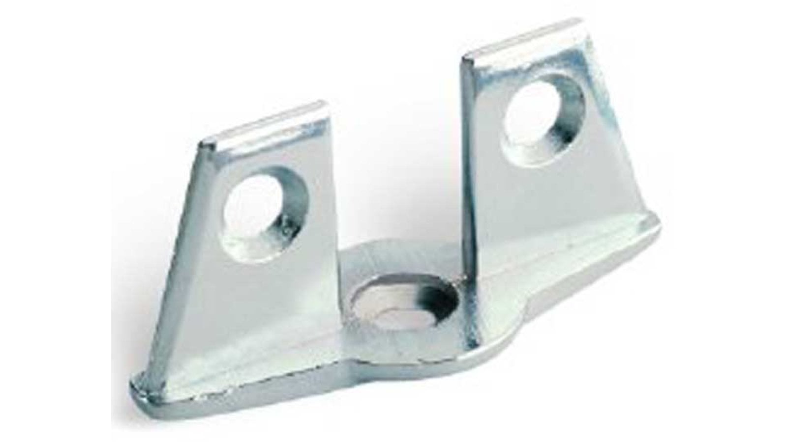 Falttueradapter--chrom-Zinkdruckguss-laenge-45-404752 Falttüradapter Druckguss chrom glänzend - 45 mm lang vor weißem Hintergrund