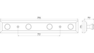 Hakenleiste-Mutterstadt-kiefer-Holz-laenge-300-107956-technische-zeichnung Hakenleiste Mutterstadt Holz kiefer roh - 300 mm lang vor weißem Hintergrund