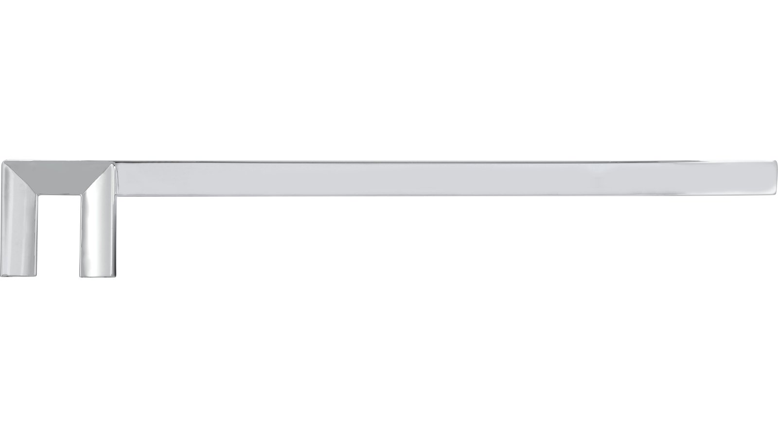 Handtuchhalter-Neuenhagen-chrom-Zinkdruckguss-Zinkdruckguss-laenge-380-768464-stehend Handtuchhalter Neuenhagen Zinkdruckguß - chrom glänzend - 380 mm lang vor weißem Hintergrund