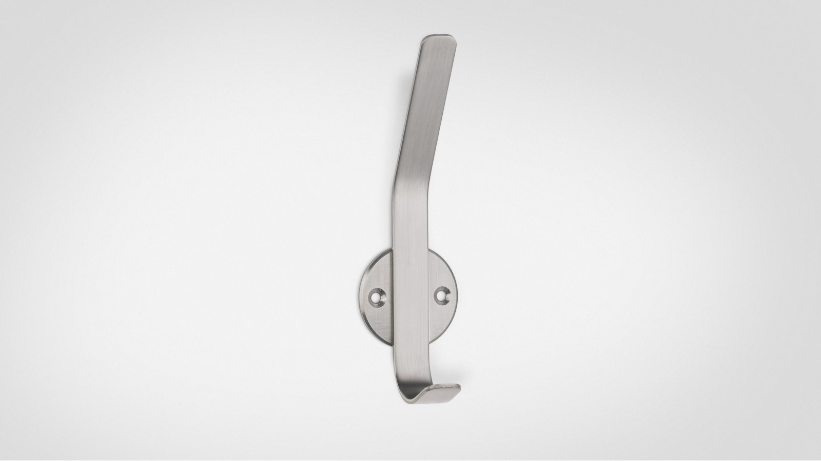 Hut-und-Mantelhaken-Bad-Laasphe-edelstahlfarbig-Edelstahl-Stahl-laenge-42-SW-242266-anwendung Hut- u. Mantelhaken Bad-Laasphe Edelstahl gebürstet - 42 mm lang vor weißem Hintergrund