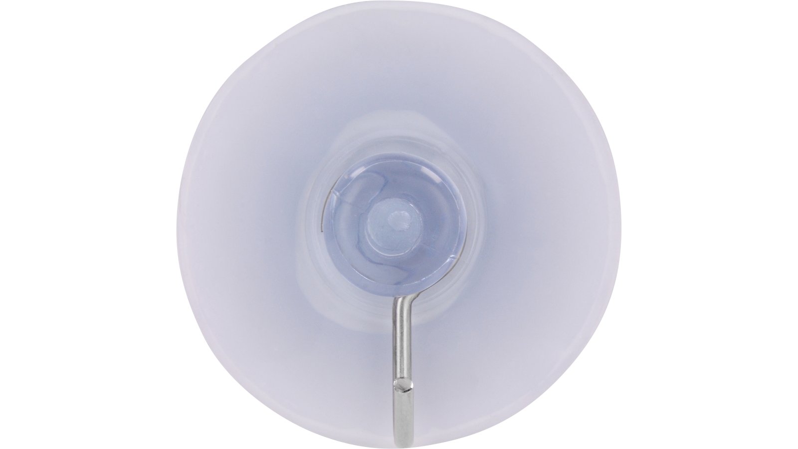 Haken Bischofswerder Stahl - Kunststoff eisklar verzinkt 5 stück - 46 mm lang  vor weißem Hintergrund