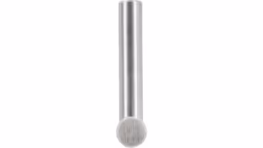 Kleiderstange Miltenberg Edelstahl fein geschliffen - 251 mm lang  vor weißem Hintergrund