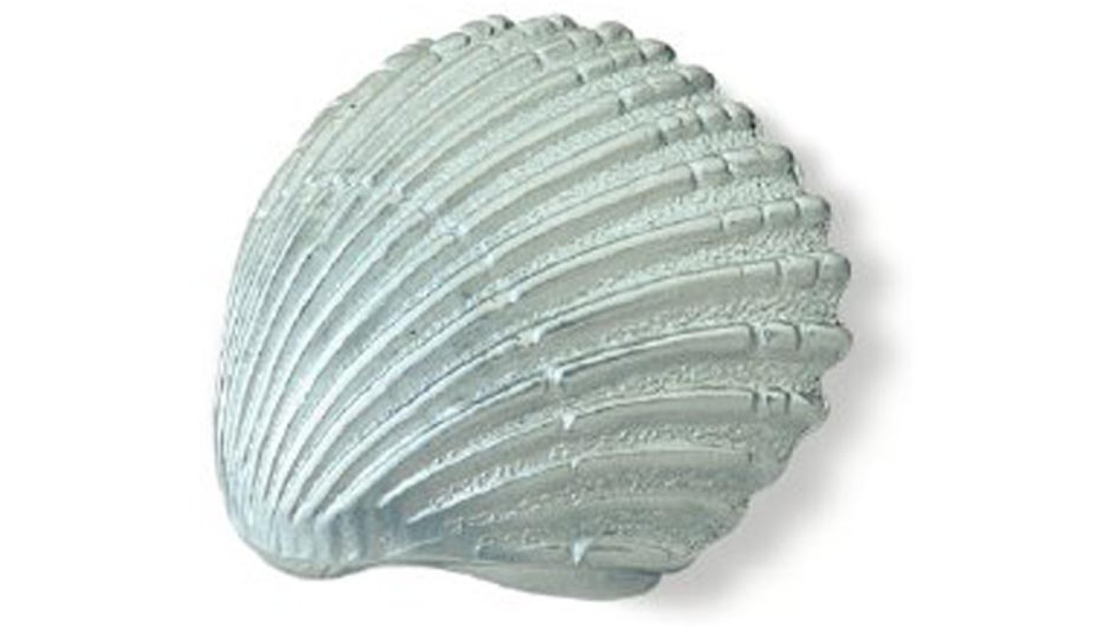 Griff Achim Druckguss chrom matt - 42 mm lang  vor weißem Hintergrund