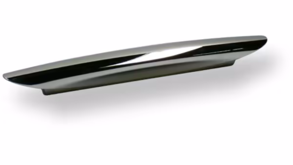 Griff Bad-Salzungen Druckguss chrom glänzend - 193 mm lang vor weißem Hintergrund