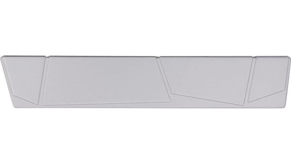 Griff Bergen Druckguss alufarbig pulverbeschichtet - 157 mm lang  vor weißem Hintergrund