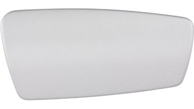 Griff Bitterfeld Druckguss alufarbig pulverbeschichtet - 65 mm lang  vor weißem Hintergrund