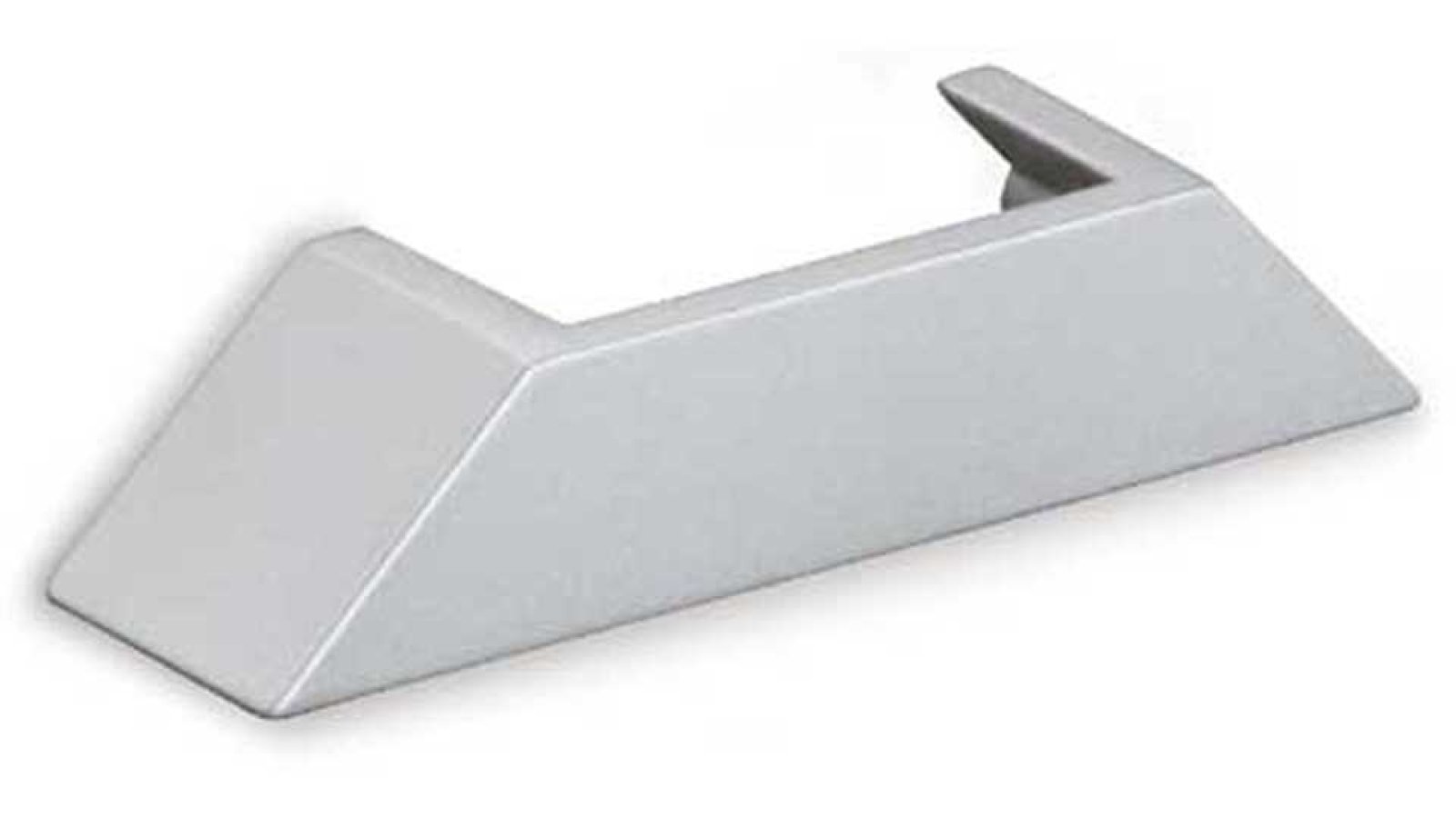 Moebelgriff-Buedingen-chrom-Zinkdruckguss-Zinkdruckguss-laenge-95-599256 Griff Büdingen Zinkdruckguß - chrom glänzend - 95 mm lang vor weißem Hintergrund