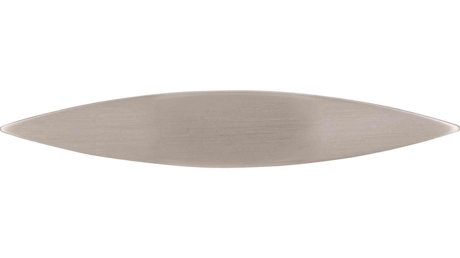 Griff Dillingen Druckguss vernickelt feingeschliffen - 116 mm lang  vor weißem Hintergrund