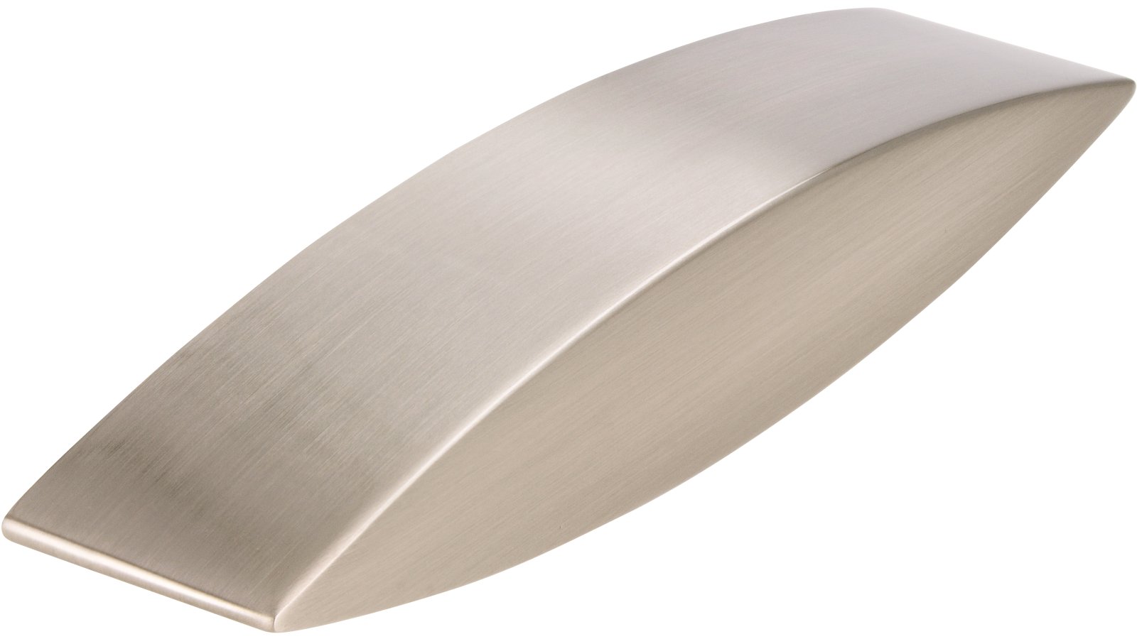 Griff Dillingen Druckguss vernickelt feingeschliffen - 116 mm lang  vor weißem Hintergrund