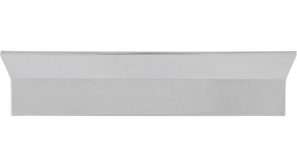Griff Ennigerloh Druckguss chrom glänzend - 111 mm lang  vor weißem Hintergrund
