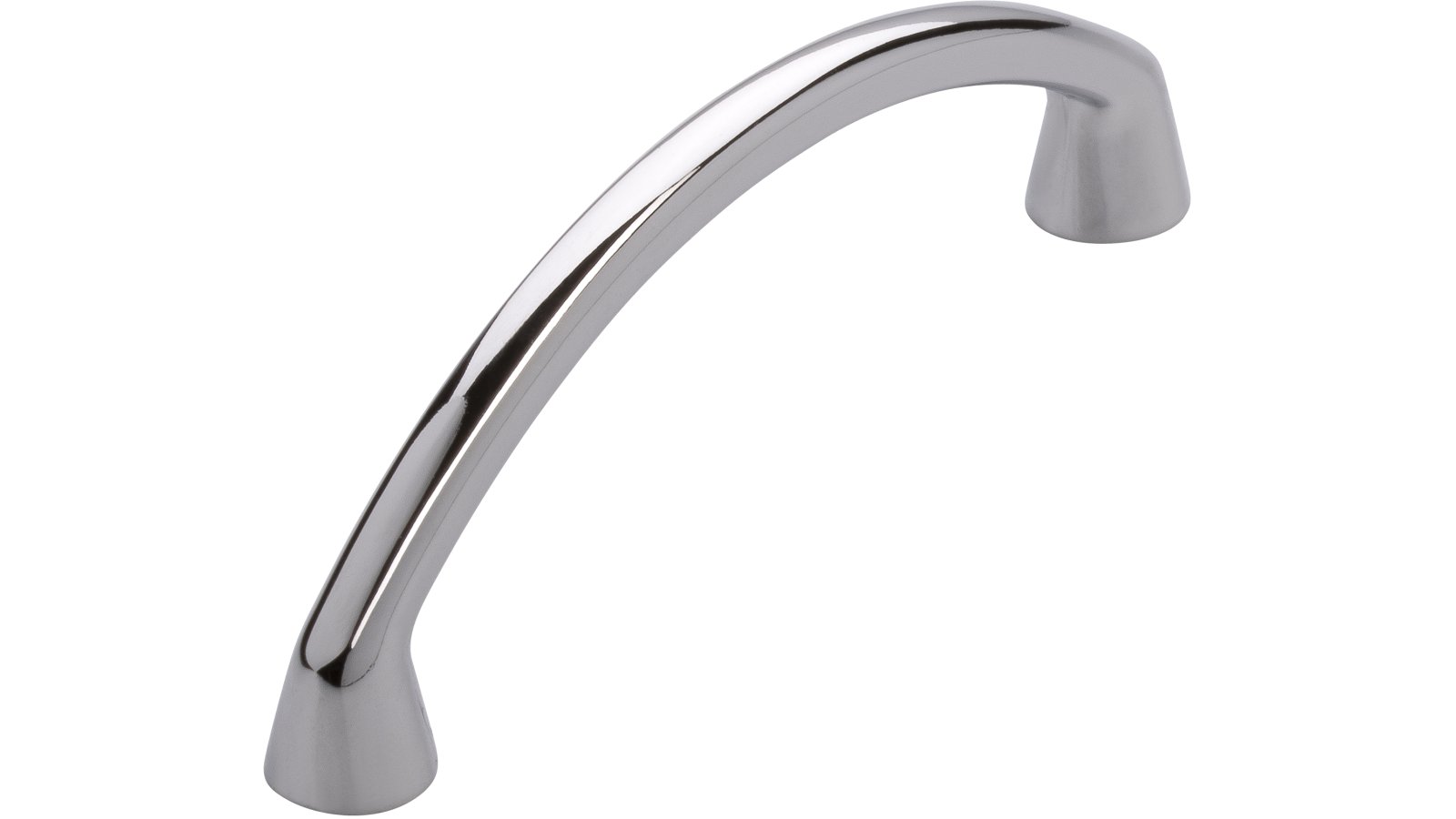 Moebelgriff-Halberstadt-chrom-Zinkdruckguss-laenge-73-406138 Griff Halberstadt Druckguss chrom glänzend - 73 mm lang vor weißem Hintergrund