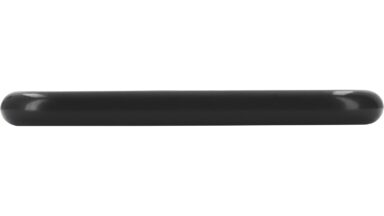 Griff Hösbach Kunststoff schwarz 2 stück - 106 mm lang  vor weißem Hintergrund