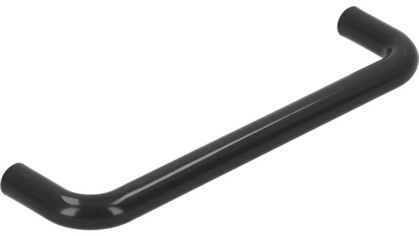 Griff Hösbach Kunststoff schwarz 2 stück - 138 mm lang  vor weißem Hintergrund