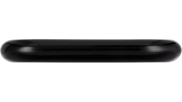 Griff Hösbach Kunststoff schwarz 2 stück - 74 mm lang  vor weißem Hintergrund