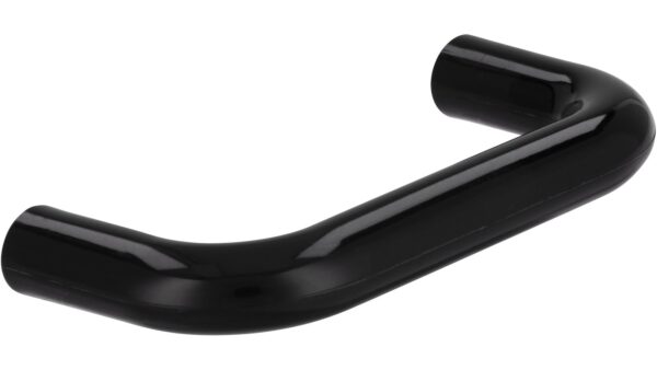 Griff Hösbach Kunststoff schwarz 2 stück - 74 mm lang  vor weißem Hintergrund