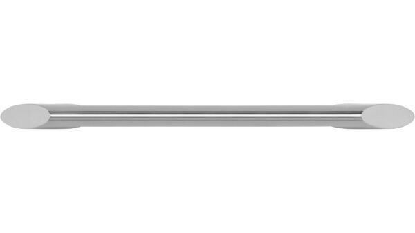 Griff Kenzingen Druckguss chrom glänzend - 192 mm lang  vor weißem Hintergrund