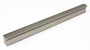 Griff Königsbach Kunststoff Metallfolieneffekt - edelstahleffekt - 200 mm lang  vor weißem Hintergrund
