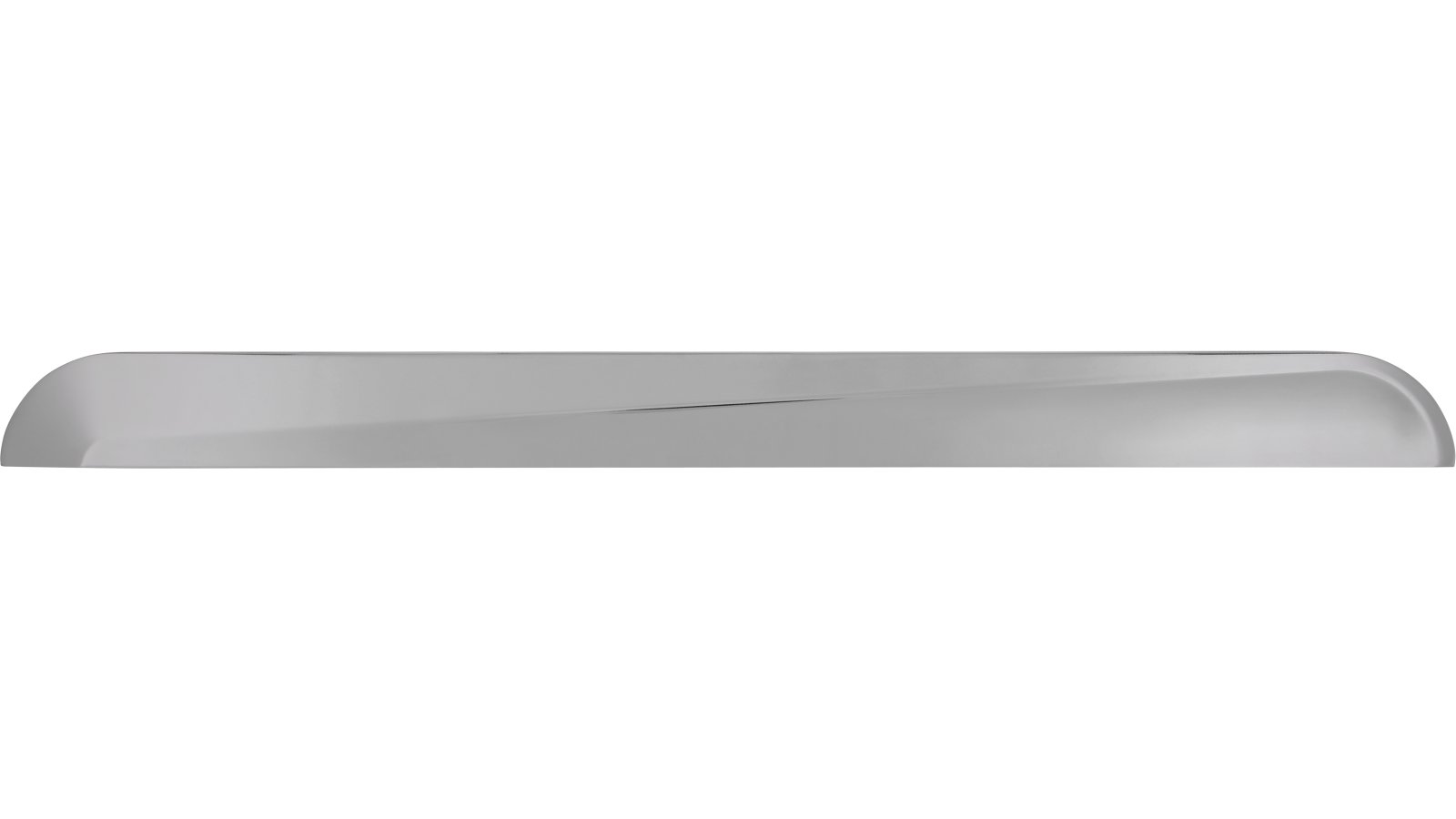 Griff Künzelsau Druckguss chrom glänzend - 310 mm lang  vor weißem Hintergrund