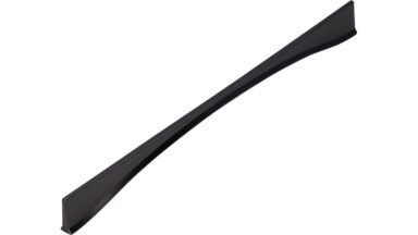 Griff Langenzenn Druckguss anthrazit matt - 340 mm lang vor weißem Hintergrund