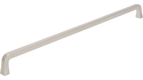 Griff Marktheidenfeld Druckguss edelstahleffekt - 331 mm lang vor weißem Hintergrund