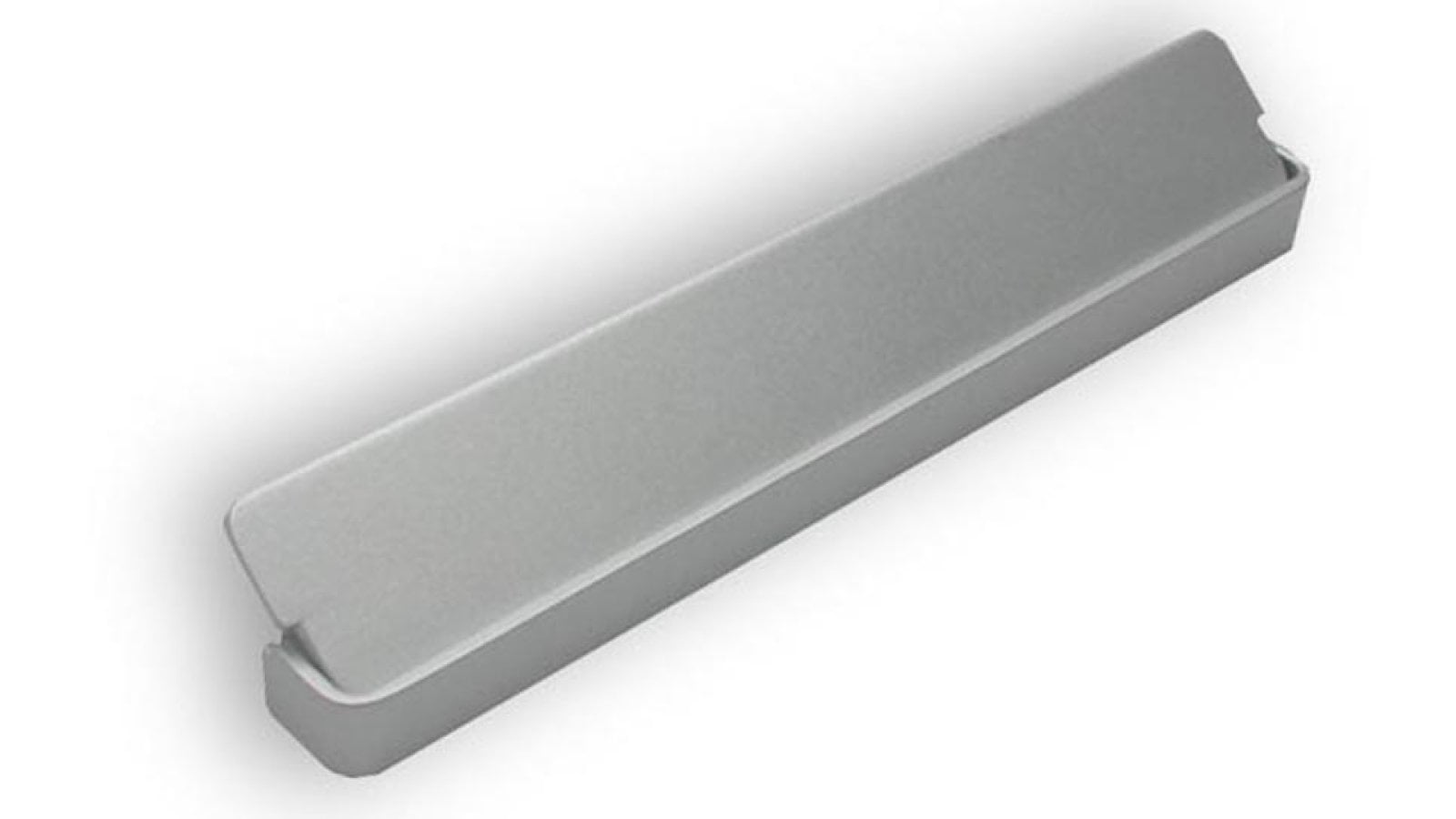 Griff Mayen Druckguss alufarbig pulverbeschichtet - 160 mm lang  vor weißem Hintergrund