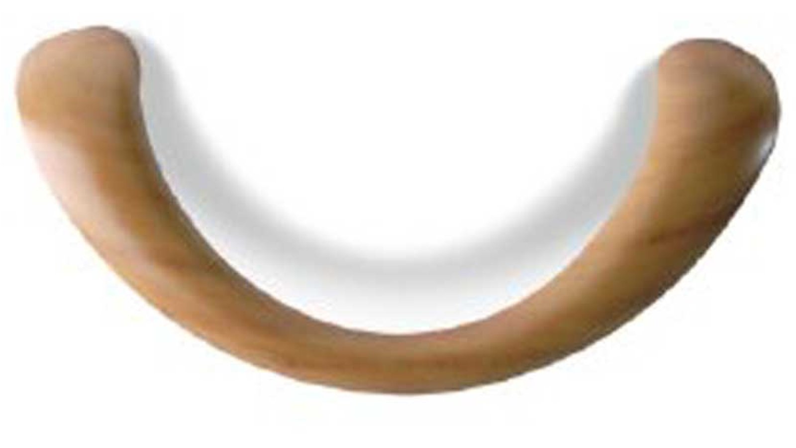 Moebelgriff-Meerbusch-kirsche-Holz-Kunststoff-Holz-laenge-85-524316 Griff Meerbusch Kunststoff holzeffekt kirschfarbig - 85 mm lang vor weißem Hintergrund