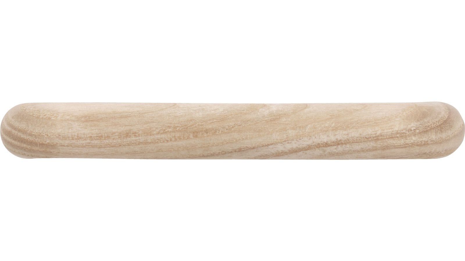 Griff Mettingen Holz esche roh - 108 mm lang  vor weißem Hintergrund