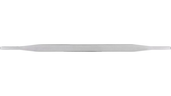 Griff Neu-Anspach Druckguss chrom glänzend - 214 mm lang  vor weißem Hintergrund