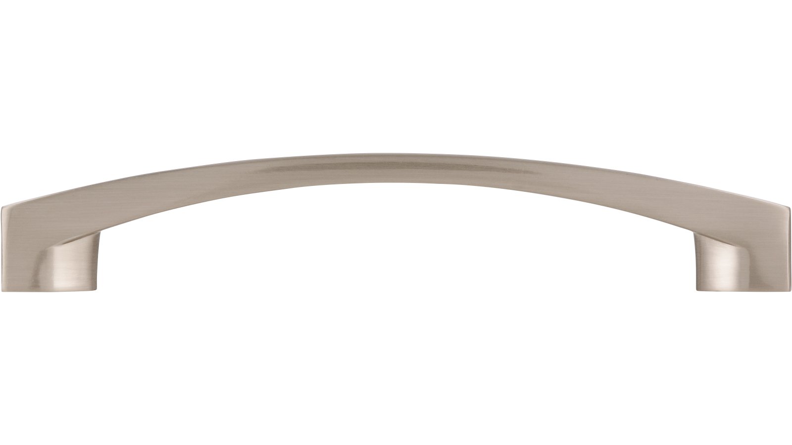 Moebelgriff-Osterode-nickel-Zinkdruckguss-laenge-153-567452-stehend Griff Osterode Druckguss vernickelt feingeschliffen - 153 mm lang vor weißem Hintergrund