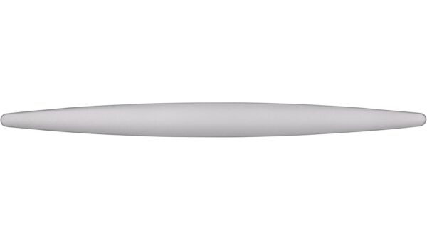 Griff Parchim Druckguss alufarbig pulverbeschichtet - 232 mm lang  vor weißem Hintergrund