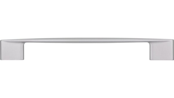 Griff Parchim Druckguss alufarbig pulverbeschichtet - 232 mm lang  vor weißem Hintergrund