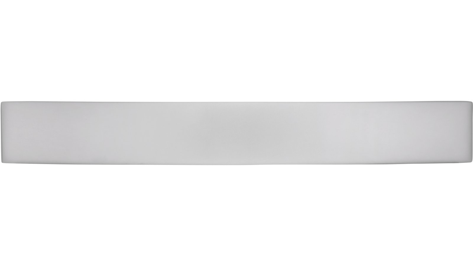 Moebelgriff-Rees-chrom-Zinkdruckguss-laenge-148-644604-front Griff Rees Druckguss chrom matt - 148 mm lang vor weißem Hintergrund