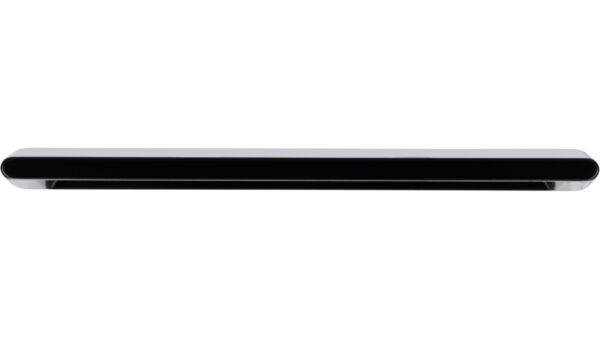 Griff Rosdorf Druckguss schwarz matt pulverbeschichtet - 138 mm lang  vor weißem Hintergrund