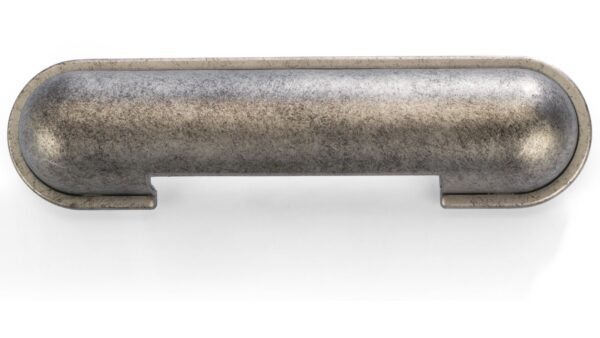 Griff Runkel Kunststoff - vintageeffekt - 176 mm lang vor weißem Hintergrund