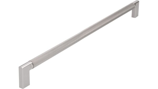 Griff Threesixty Aluminium - Druckguss edelstahleffekt edelstahleffekt - 334 mm lang vor weißem Hintergrund