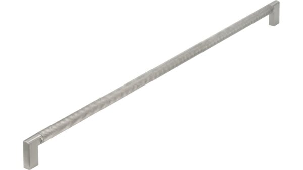Griff Threesixty Aluminium - Druckguss edelstahleffekt edelstahleffekt - 494 mm lang vor weißem Hintergrund