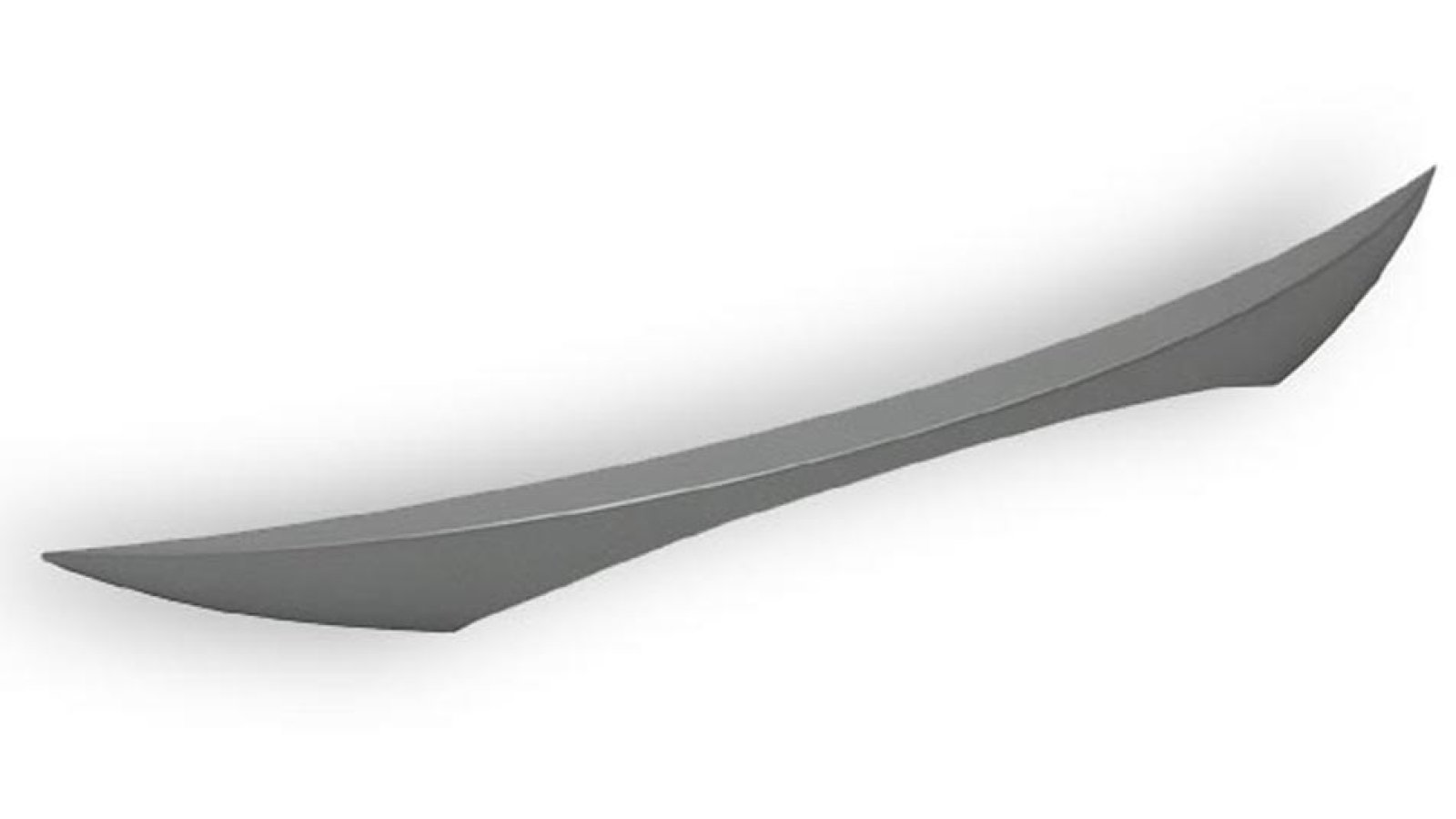 Griff Waghäusel Druckguss alufarbig pulverbeschichtet - 216 mm lang  vor weißem Hintergrund