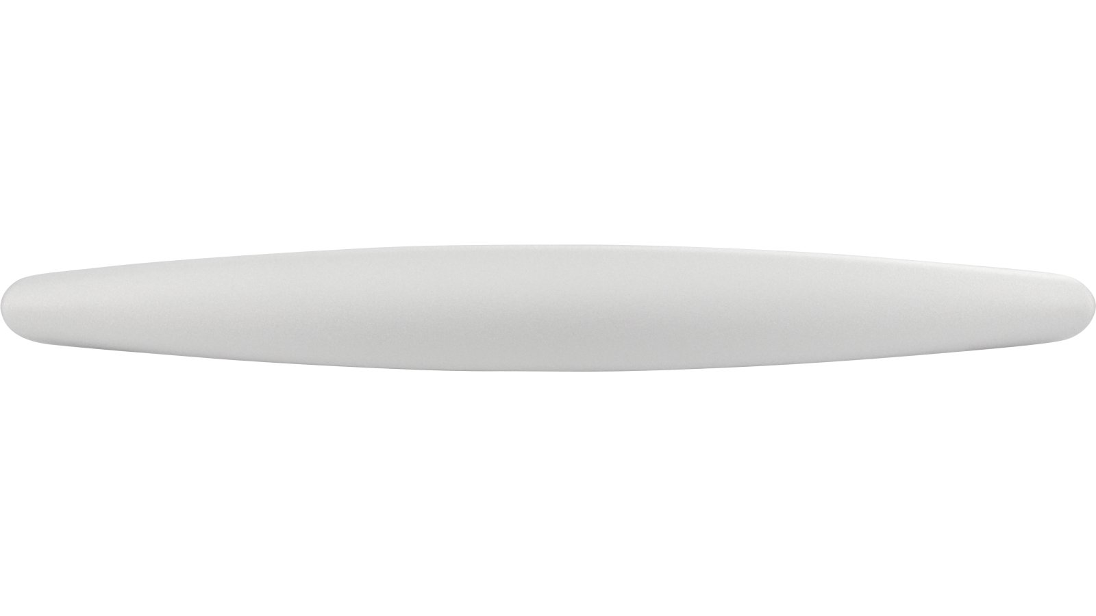 Moebelgriff-Wendelstein-alufarbig-Zinkdruckguss-laenge-159-712936-front Griff Wendelstein Druckguss alufarbig pulverbeschichtet - 159 mm lang vor weißem Hintergrund