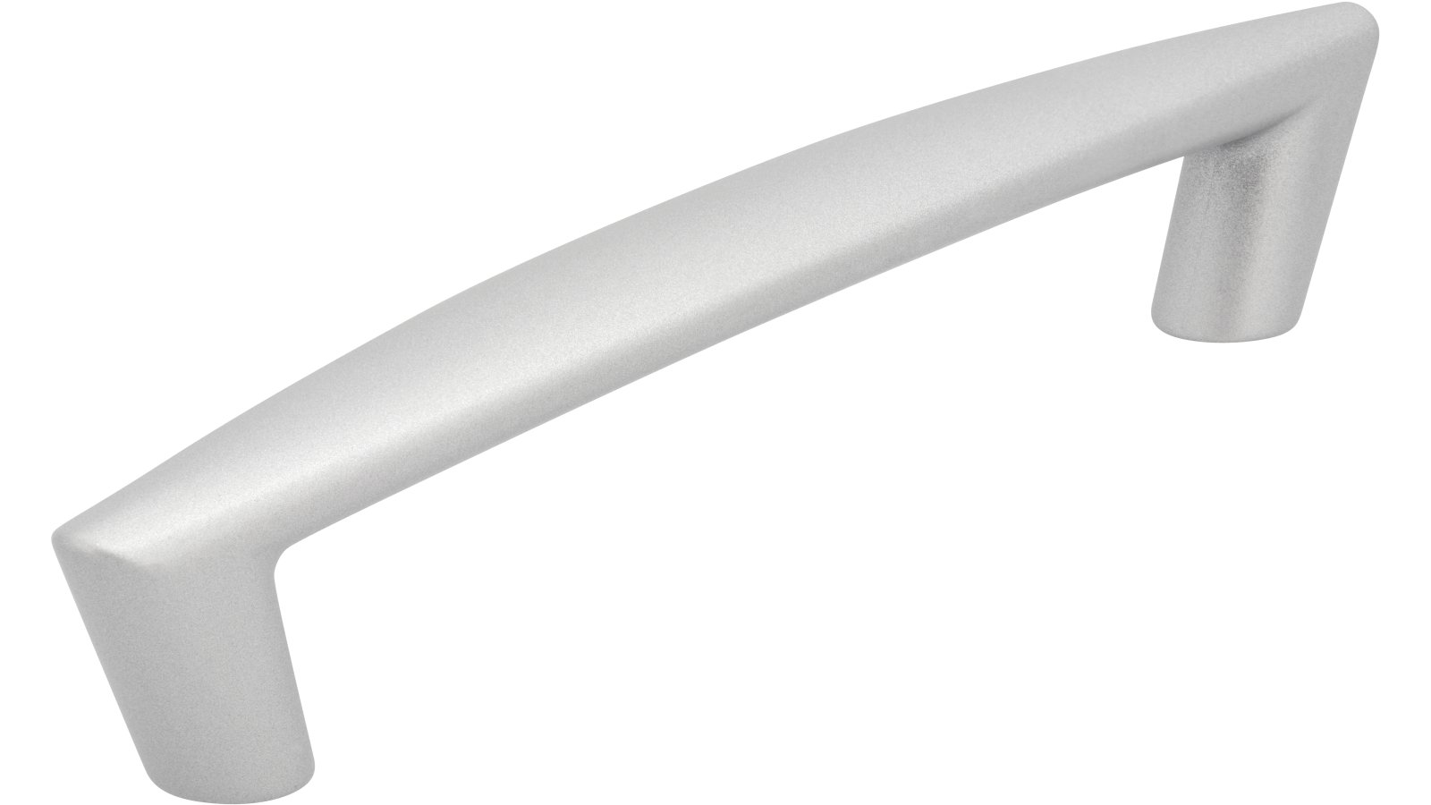 Moebelgriff-Wendelstein-alufarbig-Zinkdruckguss-laenge-159-712936 Griff Wendelstein Druckguss alufarbig pulverbeschichtet - 159 mm lang vor weißem Hintergrund