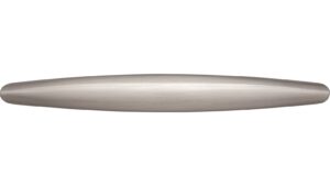 Griff Wendelstein Druckguss vernickelt feingeschliffen - 159 mm lang  vor weißem Hintergrund