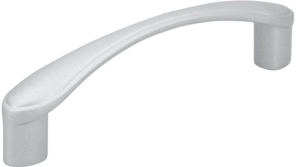 Griff Zülpich Druckguss alufarbig pulverbeschichtet - 113 mm lang  vor weißem Hintergrund