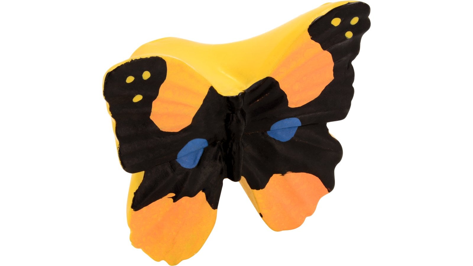 Moebelknopf-Fuessen-bunt-Kunststoff-laenge-38-597488-seitlich Knopf Füssen Kunststoff bunt - 38 mm lang vor weißem Hintergrund