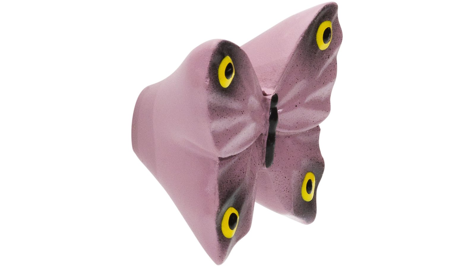 Knopf Füssen Kunststoff bunt - 41 mm lang  vor weißem Hintergrund