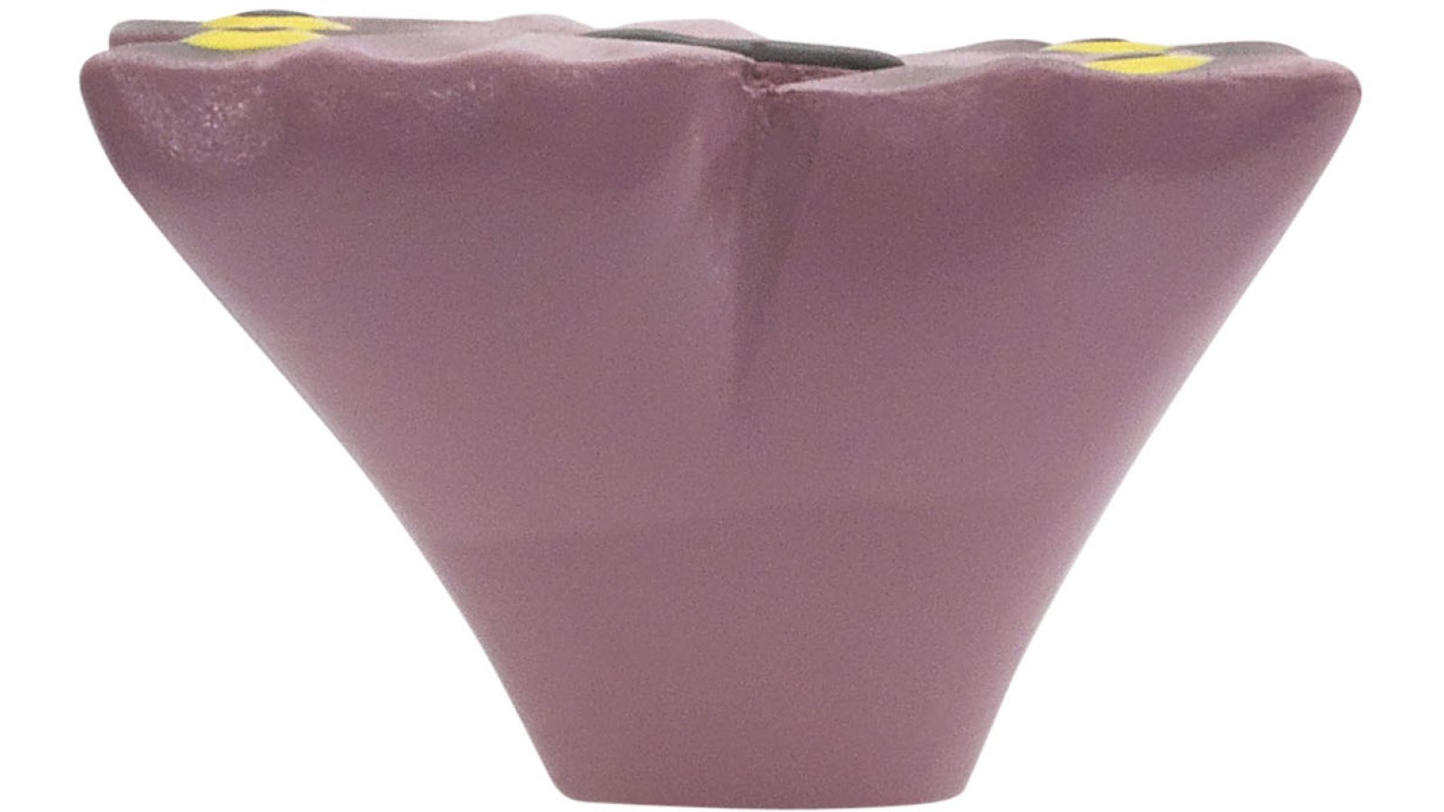 Knopf Füssen Kunststoff bunt - 41 mm lang  vor weißem Hintergrund